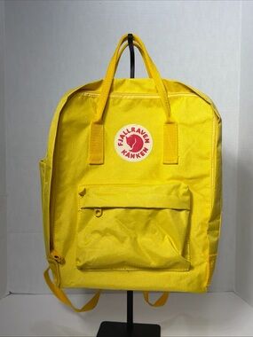 Fjällräven YELLOW KANKEN BACKPACK BAG 23510 VGC